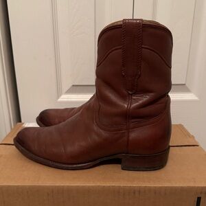 Tecovas “The Dean” Brown Leather Boots - size 10.5 EE